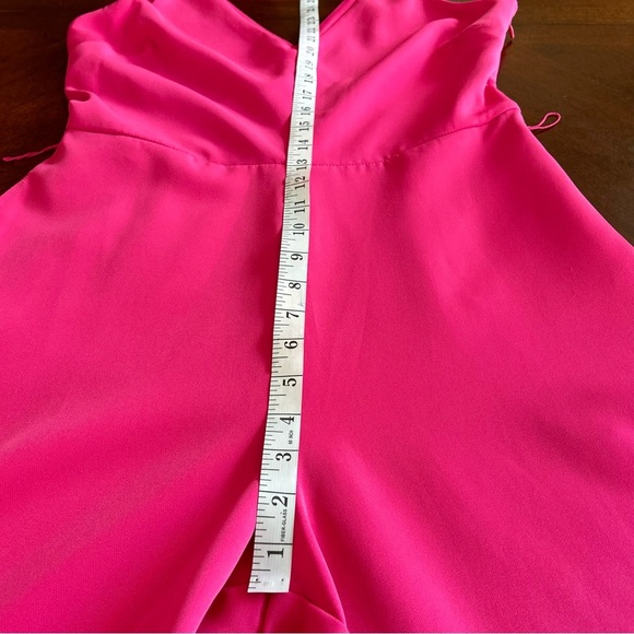 Sam Edelman | Hot Pink Crop Jumpsuit - Picture 6 of 11
